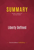 ebook: Summary: Liberty Defined