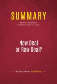 ebook: Summary: New Deal or Raw Deal?