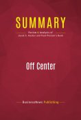eBook: Summary: Off Center