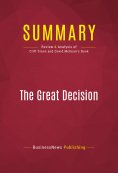 ebook: Summary: The Great Decision