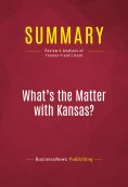 eBook: Summary: What's the Matter with Kansas?