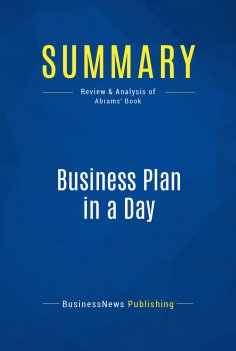 eBook: Summary: Business Plan in a Day