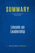 eBook: Summary: Lincoln on Leadership