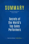 eBook: Summary: Secrets of the World's Top Sales Performers