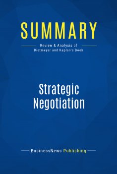ebook: Summary: Strategic Negotiation