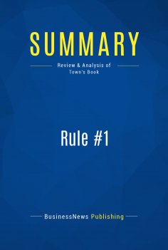 ebook: Summary: Rule #1