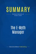 eBook: Summary: The E-Myth Manager