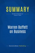 eBook: Summary: Warren Buffett on Business