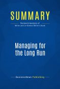 ebook: Summary: Managing for the Long Run