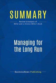 eBook: Summary: Managing for the Long Run