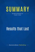 eBook: Summary: Results that Last