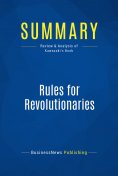 eBook: Summary: Rules for Revolutionaries