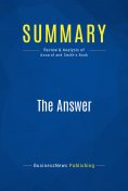 ebook: Summary: The Answer