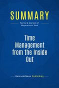 ebook: Summary: Time Management from the Inside Out