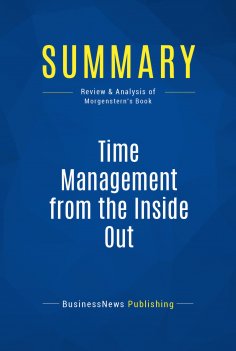 ebook: Summary: Time Management from the Inside Out