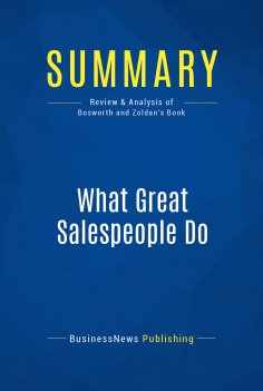 eBook: Summary: What Great Salespeople Do