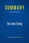 eBook: Summary: The One Thing