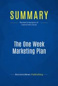 ebook: Summary: The One Week Marketing Plan