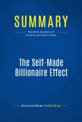 ebook: Summary: The Self-Made Billionaire Effect