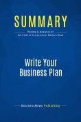 eBook: Summary: Write Your Business Plan