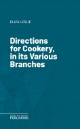 eBook: Directions for Cookery, in its Various Branches