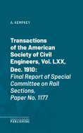 eBook: Transactions of the American Society of Civil Engineers, Vol. LXX, Dec. 1910