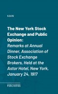 eBook: The New York Stock Exchange and Public Opinion