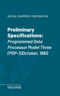 eBook: Preliminary Specifications