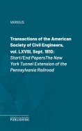 ebook: Transactions of the American Society of Civil Engineers, vol. LXVIII, Sept. 1910