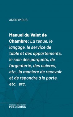 ebook: Manuel du Valet de Chambre