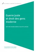 ebook: Guerre juste et droit des gens moderne