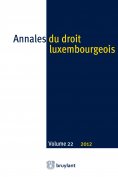eBook: Annales du droit luxembourgeois. Volume 22. 2012