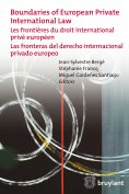 eBook: Boundaries of European Private International Law