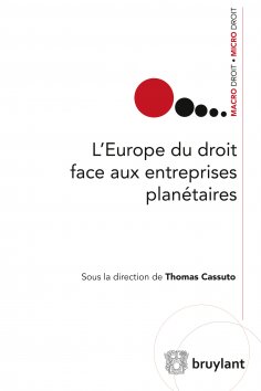 eBook: L'Europe du droit face aux entreprises planétaires