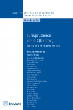 eBook: Jurisprudence de la CJUE 2015