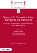 eBook: Fairness in EU Competition Policy : Significance and Implications