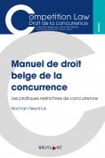 eBook: Manuel de droit belge de la concurrence