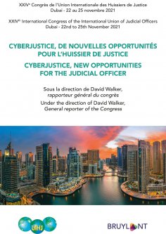 eBook: Cyberjustice, de nouvelles opportunités pour l'huissier de justice / Cyberjustice, new Opportunities