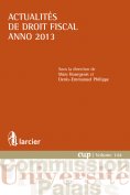 eBook: Actualités de droit fiscal – Anno 2013