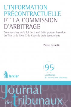 eBook: L'information précontractuelle et la Commission d'arbitrage