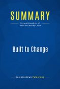 eBook: Summary: Built to Change