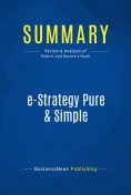 eBook: Summary: e-Strategy Pure & Simple