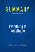 eBook: Summary: Everything Is Negotiable