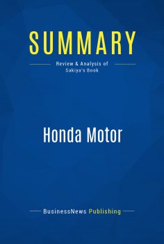 eBook: Summary: Honda Motor