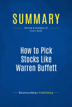 eBook: Summary: How to Pick Stocks Like Warren Buffett