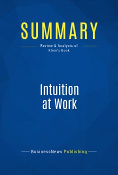 eBook: Summary: Intuition at Work