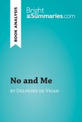 eBook: No and Me by Delphine de Vigan (Book Analysis)