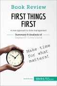ebook: Book Review: First Things First by Stephen R. Covey