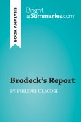 ebook: Brodeck's Report by Philippe Claudel (Book Analysis)