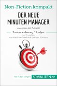 ebook: Der neue Minuten Manager. Zusammenfassung & Analyse des Bestsellers von Ken Blanchard und Spencer Jo